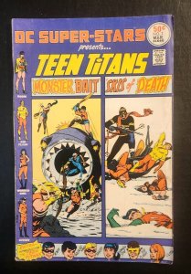 TEEN TITANS  DC SUPER STAR PRESENTS #1 Silver Age DC  Comic 1976