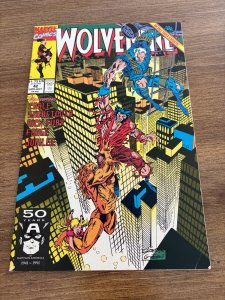 Wolverine # 42 VF Marvel Comic Book 1st Print X-Men 12 J445