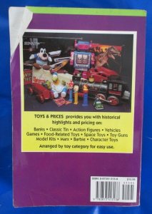 1995 TOYS & PRICES Price Guide VGN softcover Krause Pub