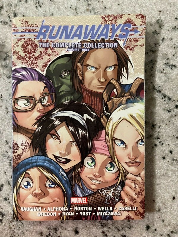 Runaways The Complete Collection Vol. # 3 Marvel Comics TPB Graphic Novel J613