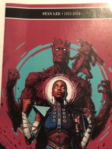 SHURI #3 : Marvel 2/19 NM-; Groot & Rocket; STAN LEE Tribute, Black Panther