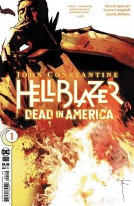 John Constantine Hellblazer Dead in America #1 2nd Print Comic Book 2024 - DC