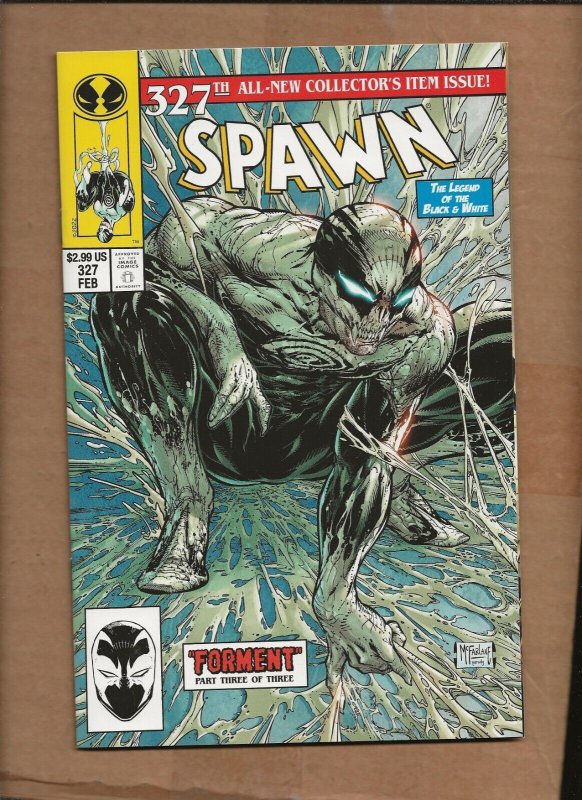 SPAWN #327    MCFARLANE SPIDER-MAN HOMAGE COVER  IMAGE  1ST PRINTING  