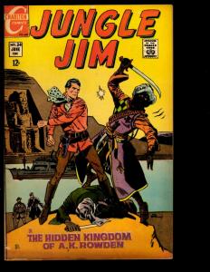 5 Comic Books King Flash Gordon # 8 + Phantom # 25 28 + Jungle Jim # 5 24 NE3