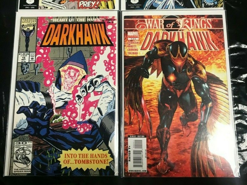 DARKHAWK 4PC (VF) WAR OF KINGS!! 1991-2009
