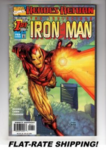 Iron Man #1 (1998) DEBUT ISSUE! / ECA5