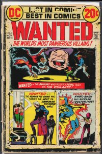 Wanted, The World's Most Dangerous Villains #3 (1972) Doctor Fate