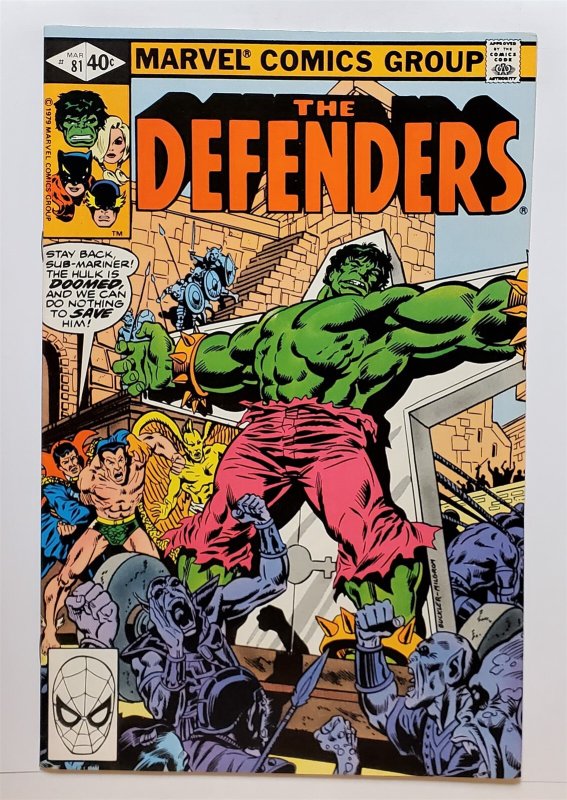 The Defenders #81 (Mar 1980, Marvel) VF+