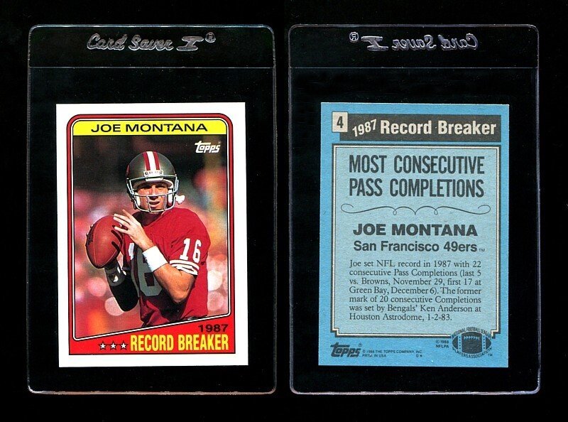 1988 Topps Joe Montana #4   MINT