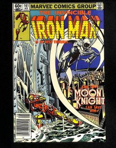 Iron Man #161 Moon Knight!