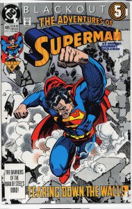 Adventures of Superman #485 (1991) Superman