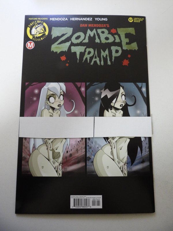 Zombie Tramp #57 Risqué Lenticular Virgin Art Dan Mendoza Variant NM- Cond
