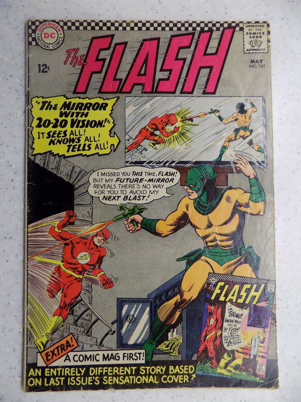 FLASH # 161 DC SILVER ACTION ADVENTURE