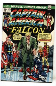 CAPTAIN AMERICA #176--comic book--Marvel--1974--FN/VF