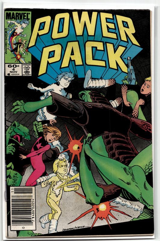 Power Pack #4 (1984) Power Pack
