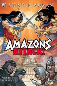 Wonder Woman Amazons Attack! DC Hardcover HC Graphic Novel Sealed NEW NM 9.4 ba