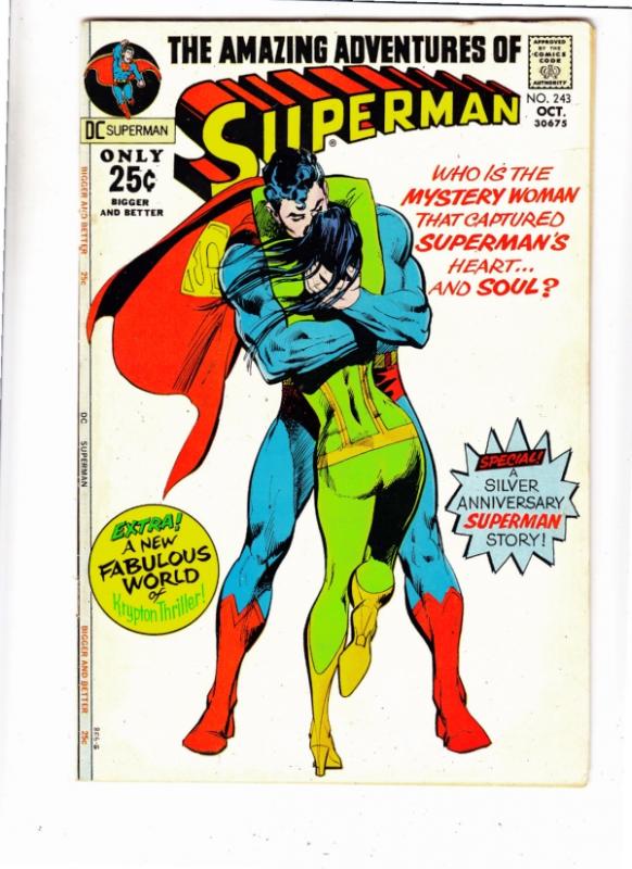 Superman #243 (Oct-71) FN/VF+ High-Grade Superman