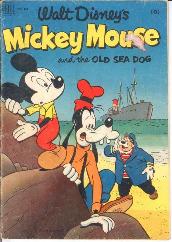 MICKEY MOUSE F.C. 411 G-VG COMICS BOOK