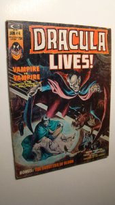 DRACULA LIVES 4 *SOLID COPY* BUCKLER PLOOG MARCOS ART GLOSSY COPY 