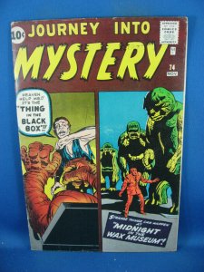 JOURNEY INTO MYSTERY 74 F VF 1961