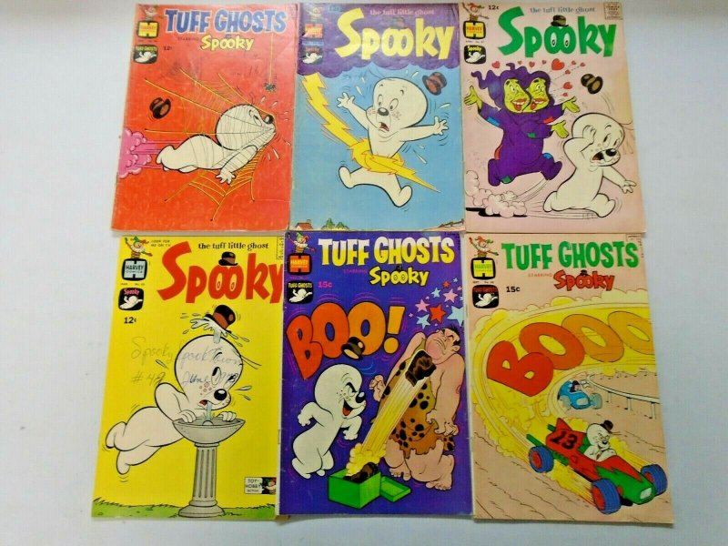 Silver Age Harvey Spooky Comic Lot 6 Different 4.0 VG