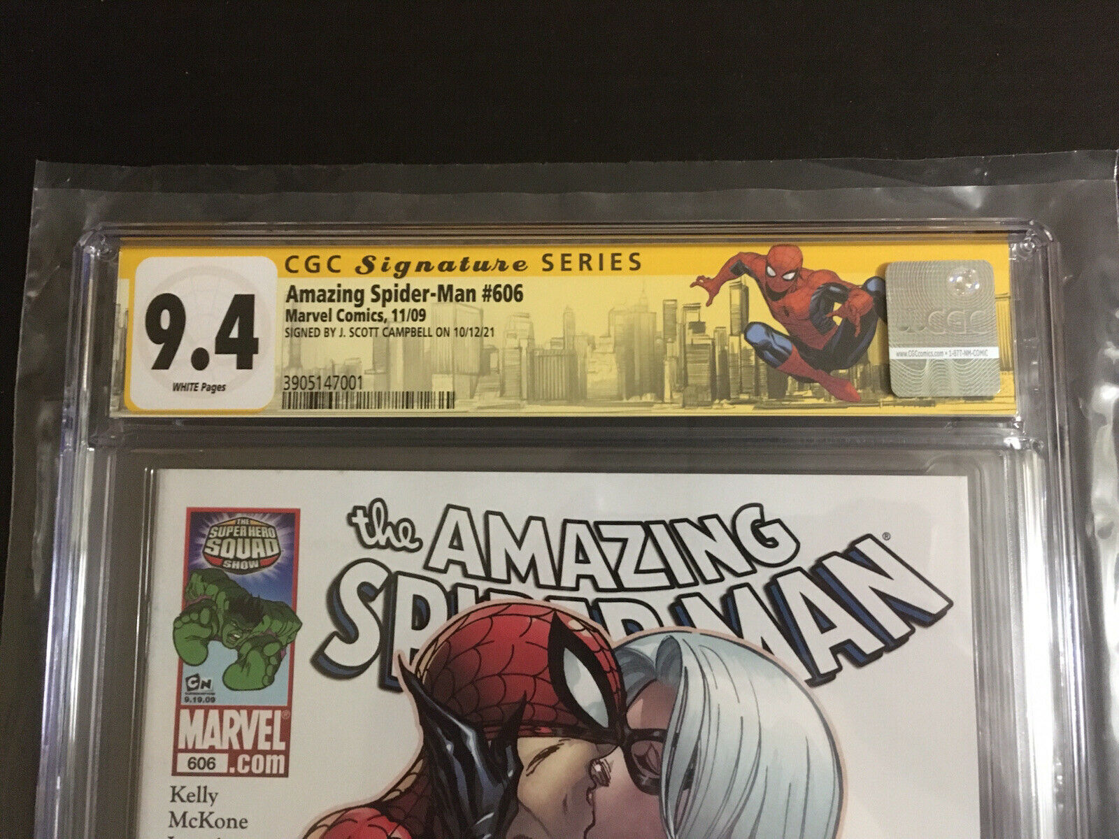 SIGNED Amazing Spider-Man #606 J. Scott Campbell CGC  NM | Comic Books -  Modern Age, Marvel, Spider-Man / HipComic