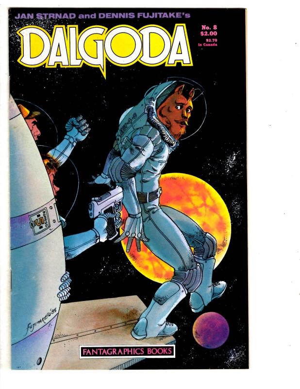 3 Dalgoda Fantagraphics Comic Books # 6 7 8 Jan Strnad Dennis Fujitake WT2