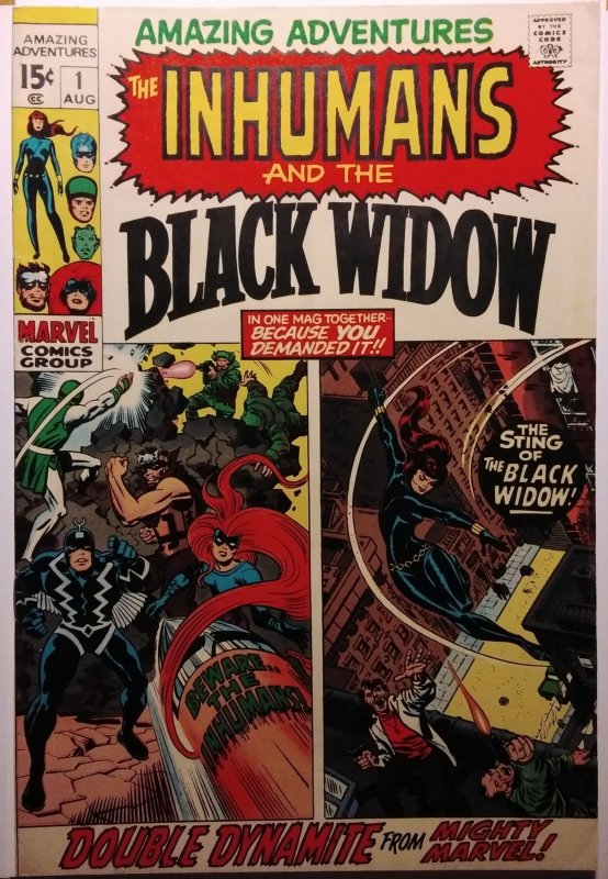 Amazing Adventures #1 (1970) Black Widow