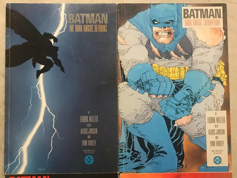 BATMAN THE DARK KNIGHT RETURNS#1-4 VG/FN 1986 FRANK MILLER DC COMICS