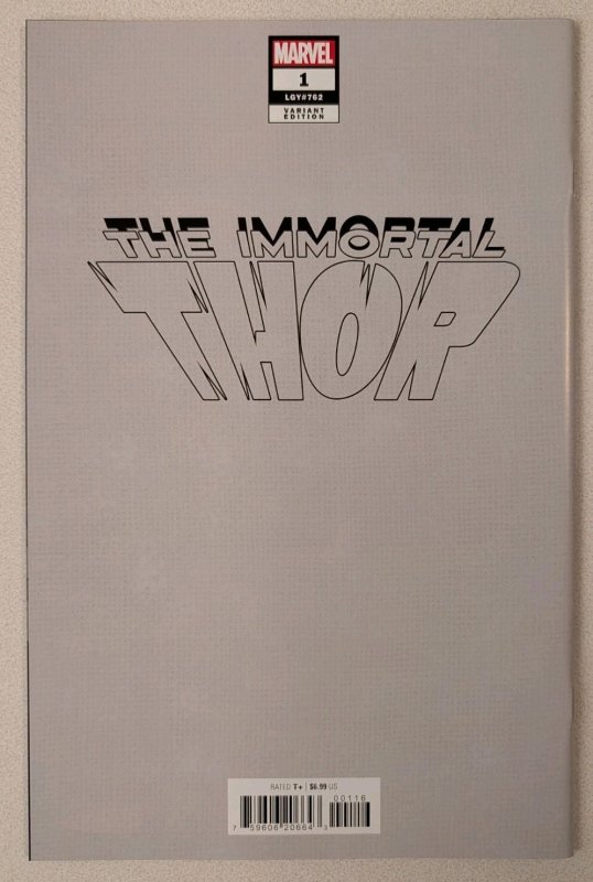 The Immortal Thor #1 1:100 NM George Perez Virgin Variant