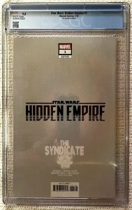 ?~MARVEL~STAR WARS:HIDDEN EMPIRE #1~?~E.M. GIST~TRADE VARIANT~?~CGC 9.8~?