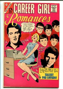 Career Girl Romances #32-1966-ELVIS-JOHNNY RIVERS-HERMAN'S HERMITS-fn/vf 