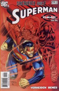 SUPERMAN (1987 DC) #219 2ND PRINT CVR A ED BENES