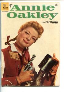 ANNIE OAKLEY AND TAGG #4-1955-WESTERN-PHOTO COVERS-vg