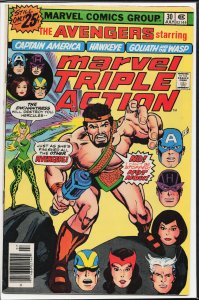 Marvel Triple Action #30 (1976) The Avengers
