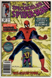 The Spectacular Spider-Man #158 Newsstand Edition (1989) 7.0 FN/VF