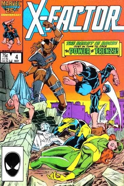 X-Factor (1986 series) #4, VF- (Stock photo)