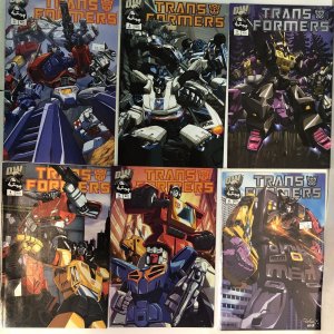 Transformers (2002) Starter Consequential Set # 1-6 (VF/NM) DW Comics