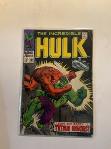 Incredible Hulk 106 Very Good+ vg+ 4.5 Marvel 