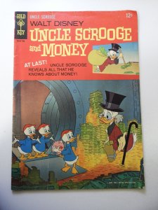 Uncle Scrooge and Money VG Condition