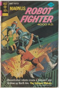 Magnus Robot Fighter #38 (Feb 1975, Gold Key), VG condition (4.0)