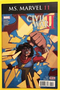 Ms. Marvel 9 10 11 CIVIL WAR 1ST APPEARANCE OF LOCKDOWN (2016)