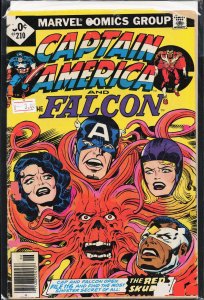 Captain America #210 (1977) Captain America and the Falcon