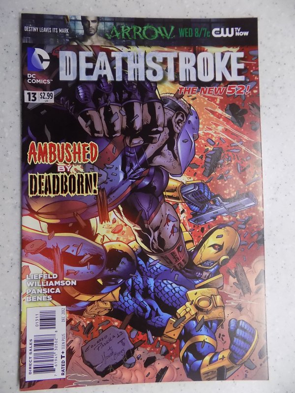 NEW 52 DEATHSTROKE # 13