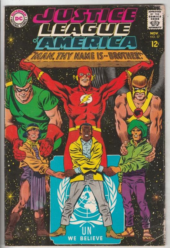 Justice League of America #57 (Nov-67) FN Mid-High-Grade Justice League of Am...