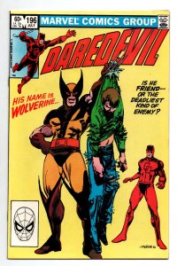 Daredevil #196 - Wolverine - 1983 - NM