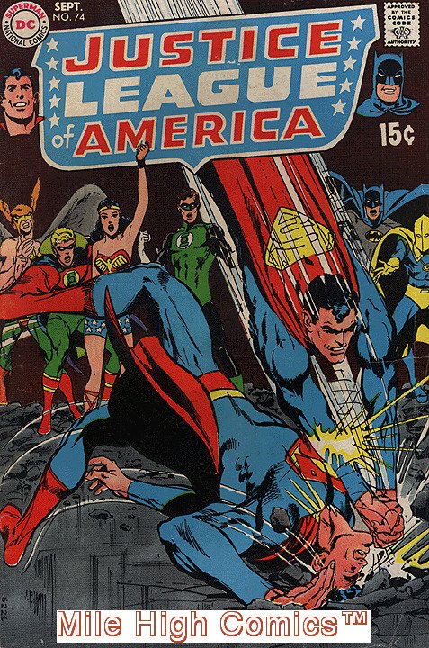 JUSTICE LEAGUE OF AMERICA  (1960 Series)  (DC) #74 Fair Comics Book