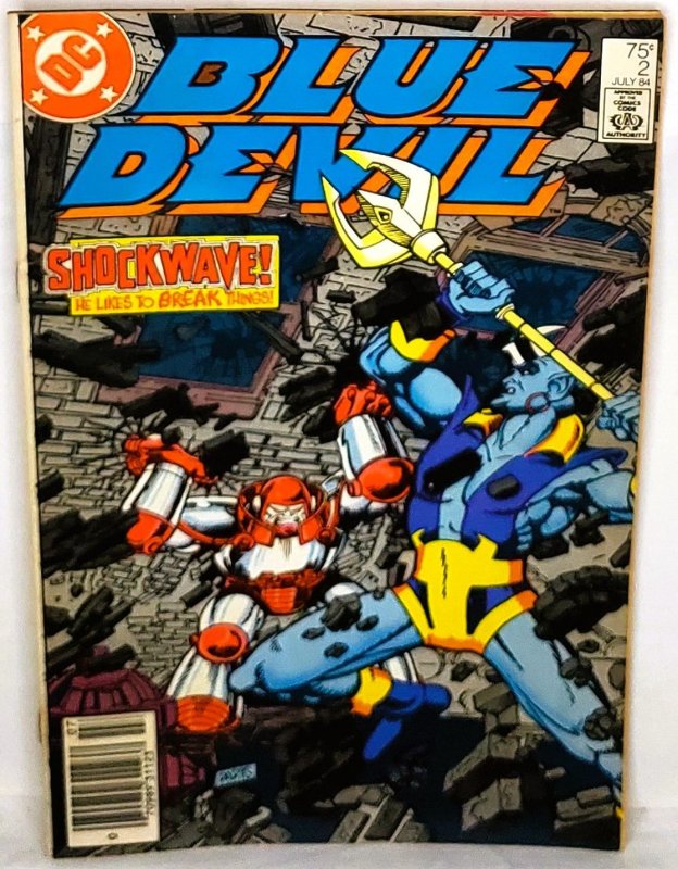 Blue Devil #2 Newsstand (DC 1984)