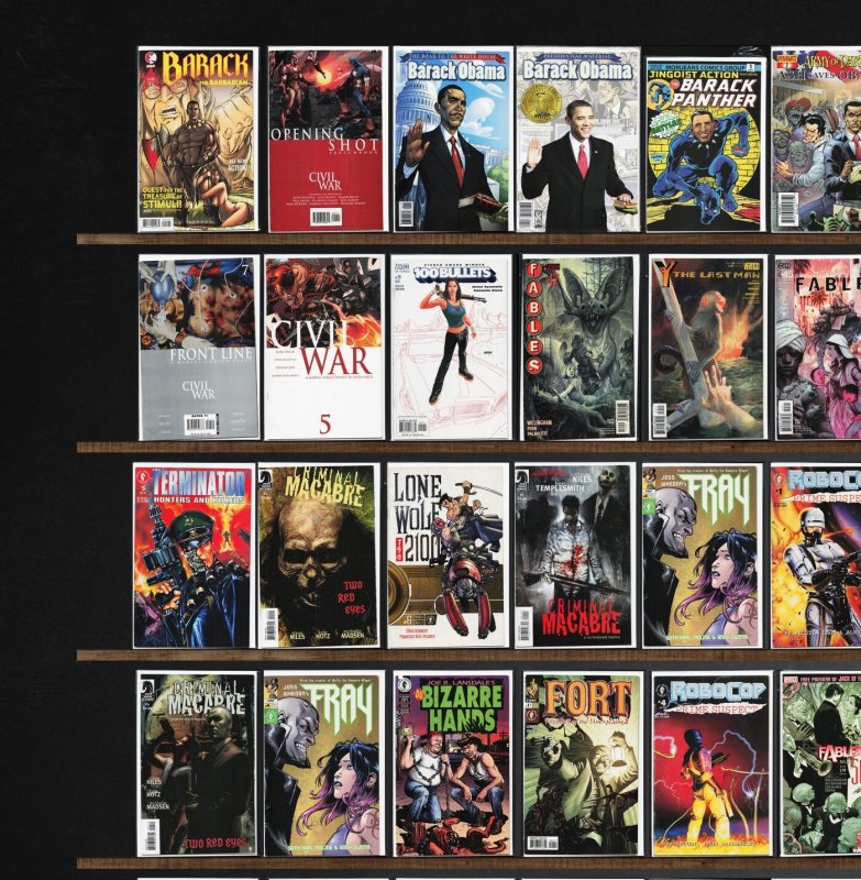 Huge Lot 140+ Comics with Fables, Thunderbolts, Marvel Zombies 5 & More!