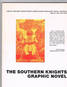 Origins Of The Southern Knights # 4 VF Comic Interview Magazine WOW!!!!!!!!! SW2